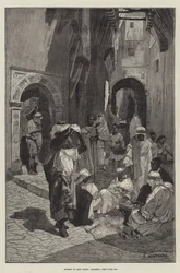 Street in the Casba, Algiers